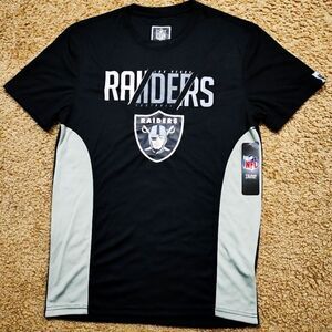NFL Football Las Vegas Raiders Men's Gray T-Shirt Small -Q